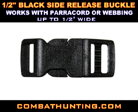 Side Release Buckle Curved 1/2