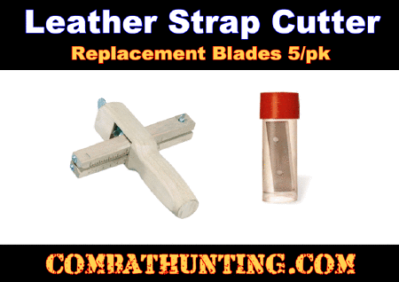 Tandy Leather Craftool Leather Strap Cutter Replacement Blades 5