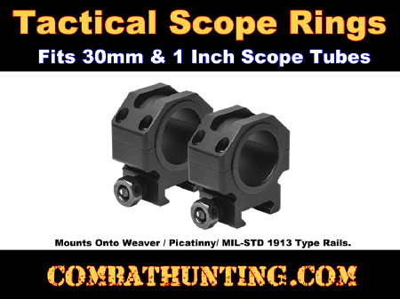 Tactical Scope Rings 30mm 1