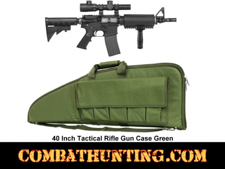 40 Inch Tactical Rifle Gun Case Green