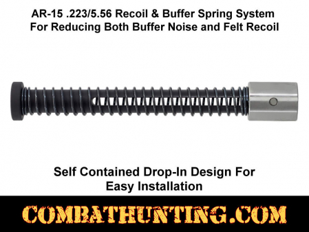 AR-15 Silent Captured Recoil Spring System .223/5.56