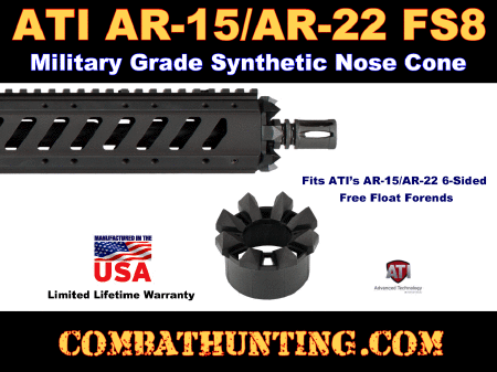 a 5 10 2360 ar 15 ar 22 fs8 nose cone ati quad rails handguards