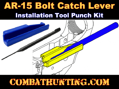 AR-15 Bolt Catch Lever Installation Tool Punch Kit