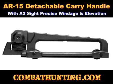 AR-15 Carry Handle with A2 Rear Sight