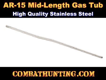 AR15 Gas Tube Mid Length Stainless Steel
