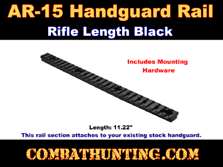 AR-15, M16, Handguard Rail Rifle Length