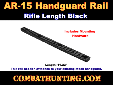 AR-15, M16, Handguard Rail Rifle Length