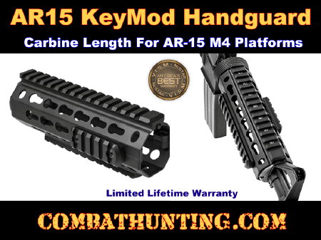 AR15 Keymod Handguard Carbine Length Ncstar Vism