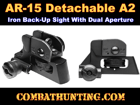 AR15 Rear A2 Back-up iron Sight