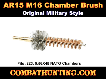 AR-15 M-16 M4 Chamber Brush .223