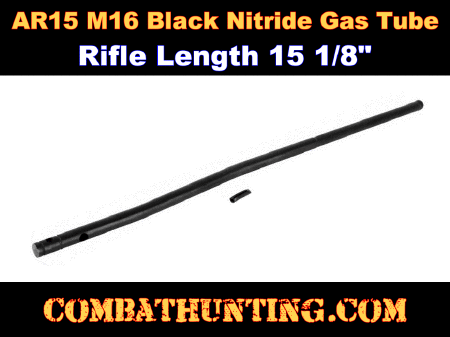 Black Nitride Rifle Length Gas Tube