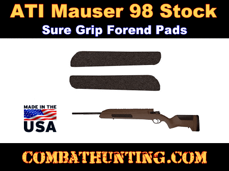 ATI Mauser 98 Stock Sure-Grip Forend Pads