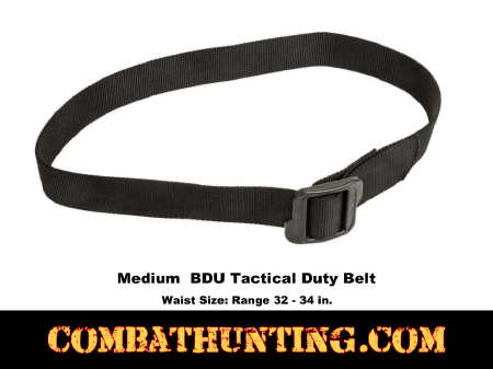 Medium BDU Tactical Duty Belt-Waist Size 32-34