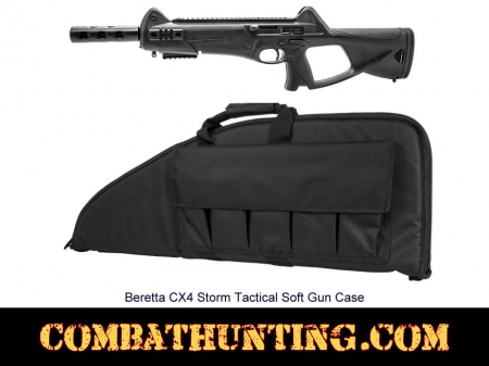 Tactical Gun Case For Beretta Cx4 Storm Black