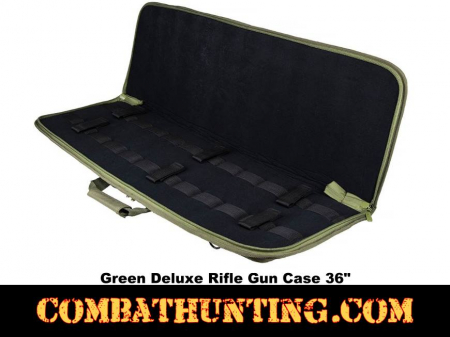 CVDRC2996G-36 Deluxe Rifle Case Soft Gun Case 36 Inches Green - Gun ...