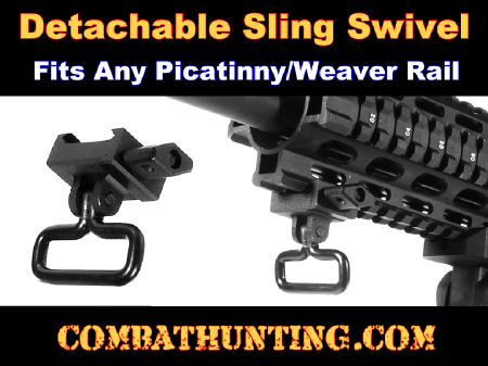 Detachable Swivel with Picatinny Mounting Base
