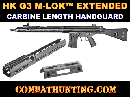 H&K 91 G3 Extended Carbine Length Handguard M-Lok