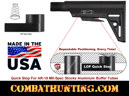 LOP Quick Stop for AR-15 Mil-Spec Stocks