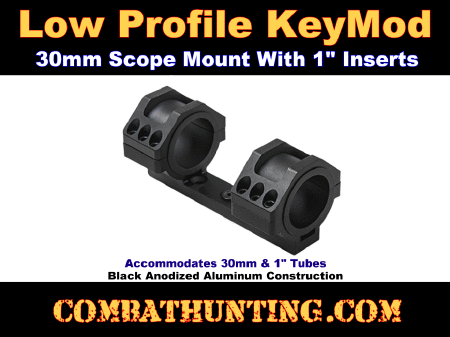 Keymod Scope Mount Low Profile 30mm/1