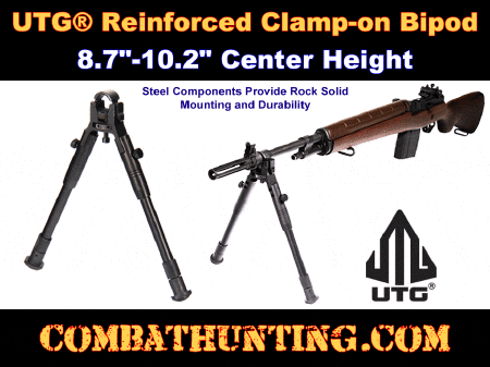 M14/M1A Bipod With Rifle Barrel Mount