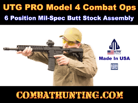 UTG PRO AR15 M4 Ops Ready S1 Mil-spec Assembly Stock Kit