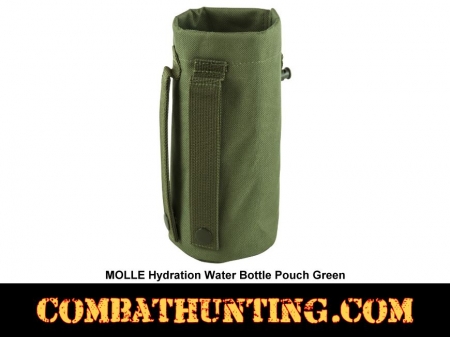 MOLLE Hydration Water Bottle Pouch Military Green