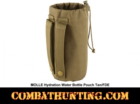 MOLLE Hydration Water Bottle Pouch Tan/FDE