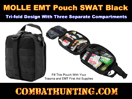 MOLLE EMT Pouch SWAT Black