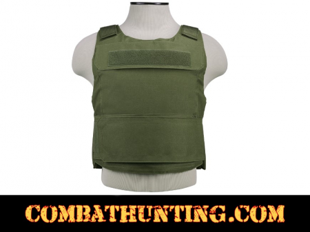Discreet Plate Carrier Vest 2XL+ Green For Body Armor
