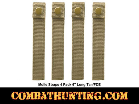 Molle Straps 4 Pack 6