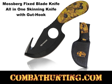 Mossberg Fixed Blade Hunting Knife With Gut Hook