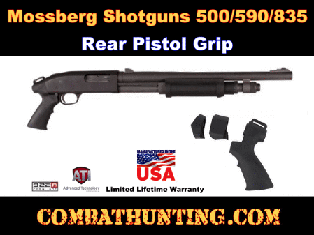 Mossberg Shotgun 500 590 835 Rear Pistol Grip ATI
