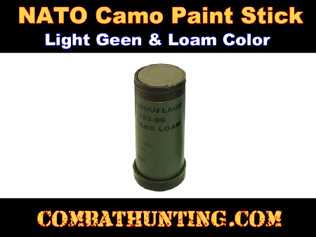 Nato Camo Face Paint Stick Light Green/Loam