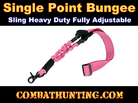 NcStar Heavy Duty Single Point Bungee Sling Pink
