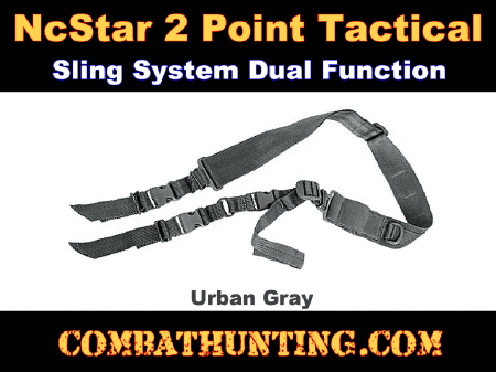 Ncstar 2 Point Sling Urban Gray