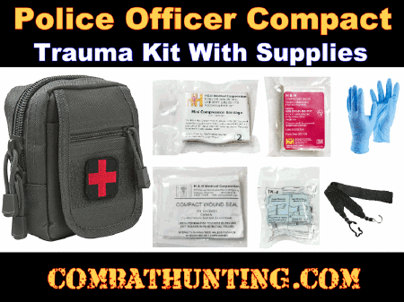 Compact IFAK Trauma Kit Urban Gray