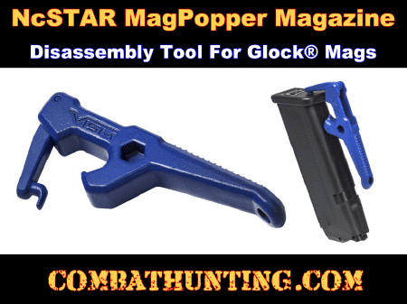 MagPopper Magazine Disassembly Tool For Glock Magazines Glock Mag Base Black 