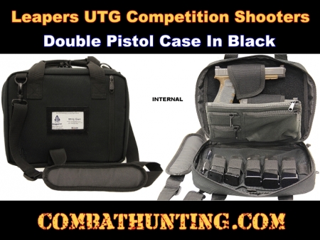 Leapers UTG Competition Shooters Double Pistol Case