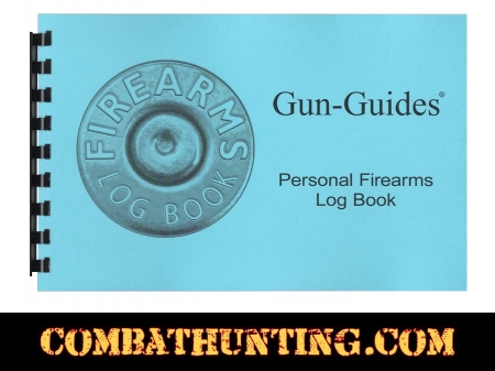 Personal Firearms Record Log Book Gun-Guides®