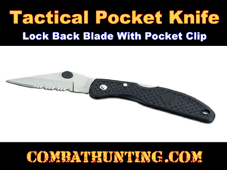 Police Style Tactical Pocket Knife