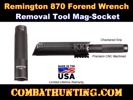 Remington 870 Forend Wrench Removal Tool