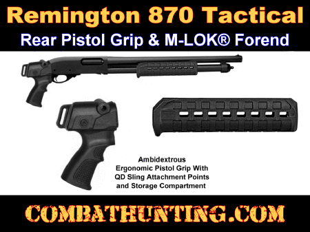 Remington® 870 M-LOK® Shotgun Forend & Rear Pistol Grip Kit