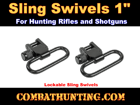 Rifle-Shotgun Sling Swivels