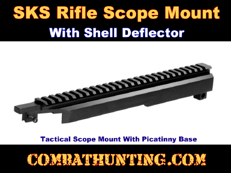 SKS Scope Mount With Shell Deflector 