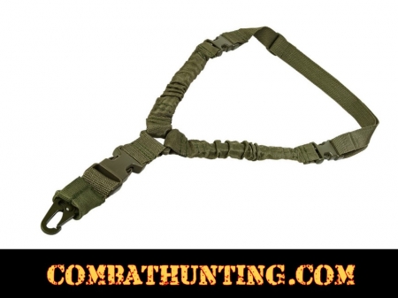 Single Point Bungee Sling QD Green