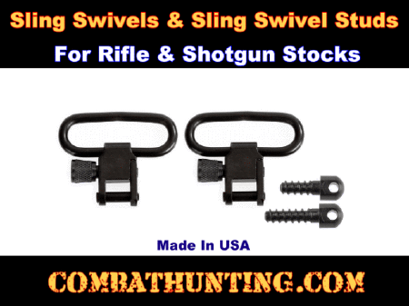 Mosin Nagant Sling Swivels and QD Studs