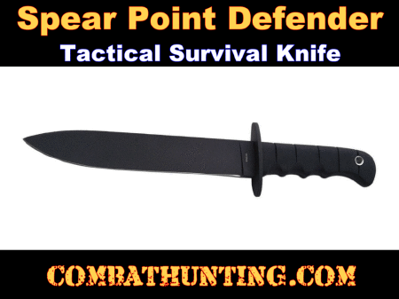 Spear Point Defender Fighting Knife