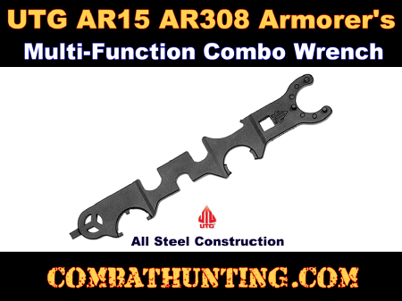 UTG AR15 AR308 Armorer's Multi-Function Combo Wrench