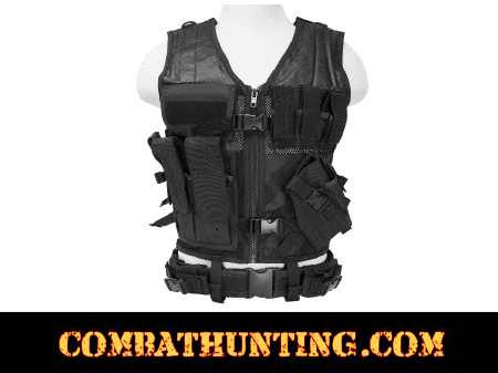 Ncstar Military Black Tactical Vest 2X