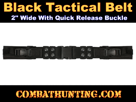 Tactical Belt Adjustable Belt Black